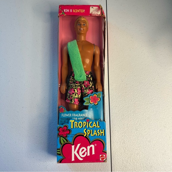 Barbie Other - 1994 Mattel Barbie Tropical Slash Ken Doll Model 12447 vintage